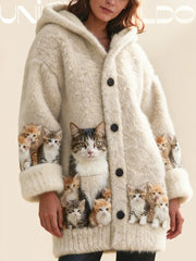 【S-5XL】Сладко яке с качулка и подплата от полар