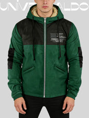 👨💻🧥✨【S-5XL】🔥Ново мъжко ретро яке с цип, 3D дигитален печат.