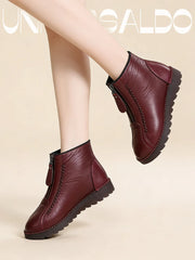 Зимни Ботуши с Подплата, Мека Подметка и Молния