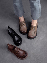 💖Сезонна оферта -50% Дамски кожени обувки, елегантни и качествени