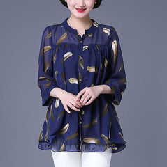 【горещи продажби】Моден моден топ със седем ръкави