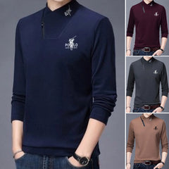 Мъжка Двойна Вълнена Топла Блуза