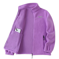 🔥Ново зимно попълнение - поларено яке със стойка яка