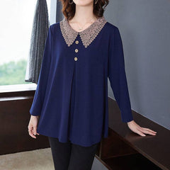 дамски памучни ризи с голям размер