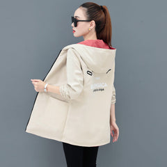 🧥🎀💕【50% ОТСТЪПКА】【M-5XL】Дамско модно леко двулицево ветроустойчиво яке