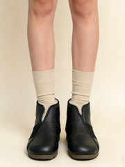 Топли Памучни Обувки с Кръгли Носове и Без Връзки