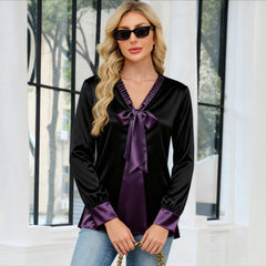 🔥【S-5XL】Ново дамско топло горнище в стил "две-в-едно"