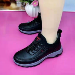 🌈⛄【50% ОТСТЪПКА】Нови дамски есенно-зимни спортни обувки с мека подметка и удобна естествена кожа