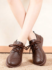 Лофери от Мека Кожа с Дебела Подметка