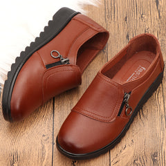 🔥Удобни обувки от телешка кожа, мека подметка, неплъзгаща се, устойчива на износване за дълго време, гарантирано качество