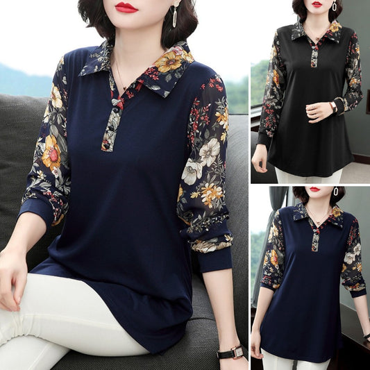 【M-4XL】Дамска свободна тениска