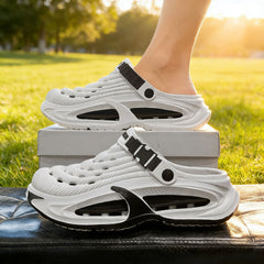 👟50% ОТСТЪПКА🌬️Мъжки сандали 2 в 1 за универсално ползване - дебела EVA подметка, неплъзгащи се и изключително леки, дишащи🏃♂️