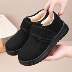 Ниски, топли поларени снежни ботуши с велкро ленти