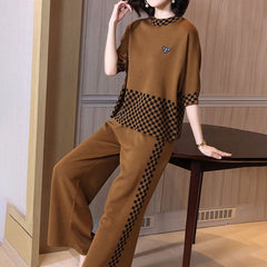 2026 Дамско модно облекло от две части, мека материя, удобна за носене