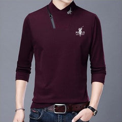 Мъжка Двойна Вълнена Топла Блуза