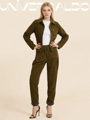 Спортен Комплект от Велур с Копчета