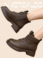 Мартинси с Мека Кожа, Подплата и Дебела Подметка