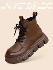 Къси Мартинси с Дебела Подметка и Ретро Дизайн