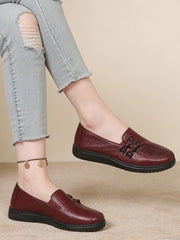 Удобни Обувки с Мека Кожа и Анти-Прихлъзгаща Подметка