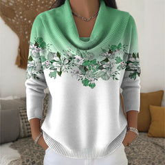 【S-3XL】Нов дамски пуловер в свободен стил. Атрактивни тоалети за есента и зимата