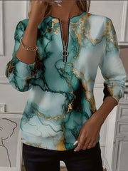 🔥【най-продавани】【S-3XL】2026 Mikina s dlhým rukávom a raglánovou potlačou