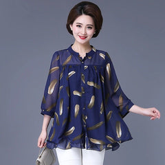 【горещи продажби】Моден моден топ със седем ръкави