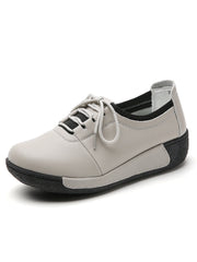 Удобни Обувки с Дебела Подметка и Връзки