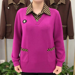 【50% ОТСТЪПКА】горещи продажби 💥 Двукомпонентна риза с имитация на тартан