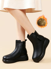 Топли Мартинси с Платформа и Подплата