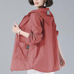 【M-5XL】Леко слънцезащитно яке със средна дължина