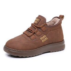 🔥【Специална оферта】Нови удебелени топли поларени снежни ботуши, удобни удебелени нехлъзгащи се подметки