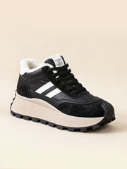 Топли Високи Ретро Спортни Обувки с Дебела Подметка