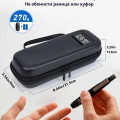 🔥Горещи продажби🔥 Кутия за охлаждане на инсулин за пътуване с дисплей за температура