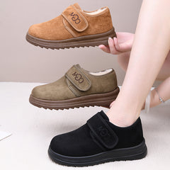 Ниски, топли поларени снежни ботуши с велкро ленти