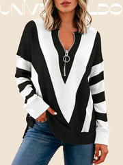 Есенен Суитшърт с V-Яка, Молния и Принт