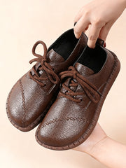 Лофери от Мека Кожа с Дебела Подметка