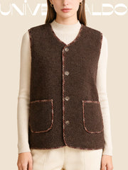 Дамска Топла Жилетка с Кашмирени Гранули и Подплата