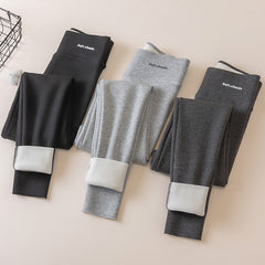 💥 Купи едно, получи второто безплатно! 🔥【S-5XL】Плътни термо клинове от вълна, с висока талия, голям размер, висока еластичност – незаменими за есен/зима 2025