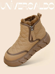 Зимни Ботуши с Подплата, Странична Молния и Дебела Подметка