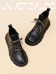 Къси Мартинси с Дебела Подметка и Ретро Дизайн