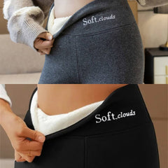 💥 Купи едно, получи второто безплатно! 🔥【S-5XL】Плътни термо клинове от вълна, с висока талия, голям размер, висока еластичност – незаменими за есен/зима 2025