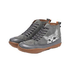 💥50% ОТСТЪПКА🔥Нови удобни дамски обувки с котешки принт