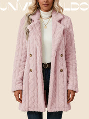 Яке с Отложна Яка, Двойни Копчета и Кашмирена Повърхност