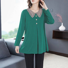 дамски памучни ризи с голям размер