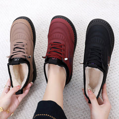 Топли Памучни Обувки с Подплата и Без Връзки