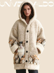 【S-5XL】Сладко яке с качулка и подплата от полар