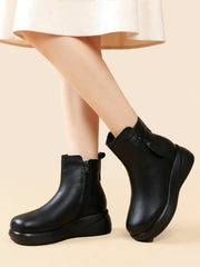 Топли Мартинси с Платформа и Подплата