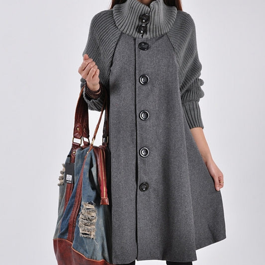 👗50% отстъпка🔥【M-5XL】Ново ежедневно вълнено палто със средна дължина
