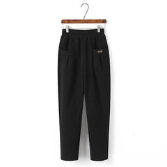 【най-продавани】Нов стил дамски панталон от кадифе