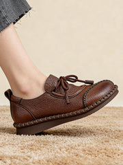 Етнически Сандали с Връзки и Плоска Подметка